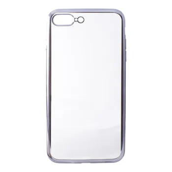 

Mobile cover Iphone 7 Plus/8 Plus Contact Flex Metal TPU Transparent Grey Metallic