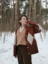 FSDA-suéter tejido tipo Chaleco con escote en V para mujer, Jersey informal de color caqui sin mangas, Jersey gris para otoño e invierno, 2020