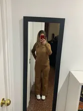 Womens Outfits Tracksuit-Set Pants Two-Piece-Set Knitted Yedinas Korean Winter Casual