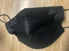 5-200 Uds niño máscara para niños mascarillas desechables 3 capa filtro Anti polvo de la gripe de fundido de boca máscaras máscara negra