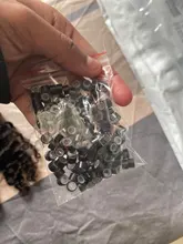 Curly Human Hair Microlinks-Extensions Afro Kinky Brazilian Natural Women I-Tip 3C 3B