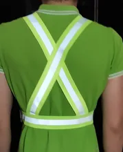 Chaleco reflectante de alta visibilidad Unisex, cintas reflectantes de seguridad de tráfico para correr, deportes de ciclismo, ropa de exterior, envío directo