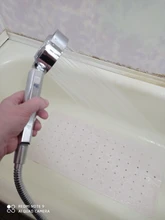 Cabezal de ducha de doble cara, regadera de doble función, ahorro de agua, redondo, ABS, cromado, de mano de alta presión