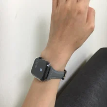 Watch-Band Leather Loop 44mm-Strap Apple High-Quality for Series 6-5/4/3/2-1 42mm-40mm