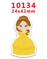10134 30 шт мультяшный персонаж плоское украшение из смолы PR 7920 - Цвет: 10134