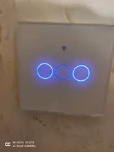 Touch-Switch Smart-Light Voice-Control RF433 Wifi Moeshouse Alexa Google Home EU 2/3-Way