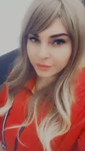 Wavy Wigs Bangs Ash Blonde Ombre-Light Brown Cosplay Natural Gemma-Long Women Synthetic-Hair