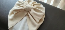 Baby Hat Top Beanie Photography-Props Bow-Knot Newborn Infant Cotton