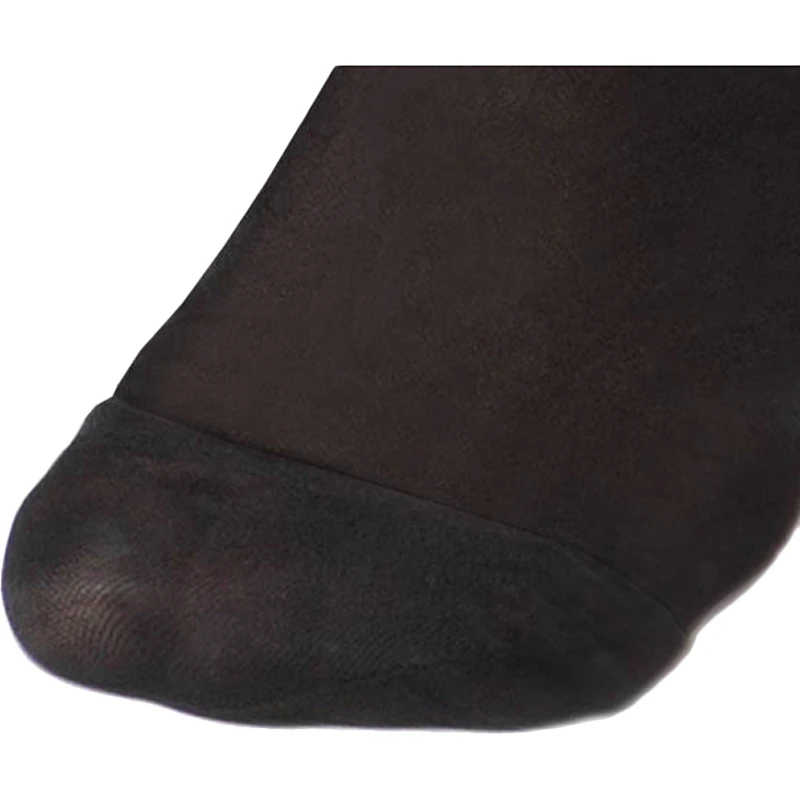 Чулки компрессионные B.Well JW-215 размер 3, Black (анатомический крой, усиленная стопа, гипоаллергенный)