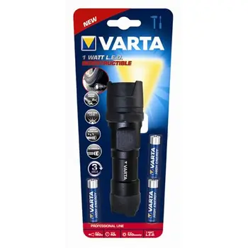 

FLASHLIGHT ILLUMINATION Flashlight LED 1W PILE 3 AAA PROF INDESTR. Varta