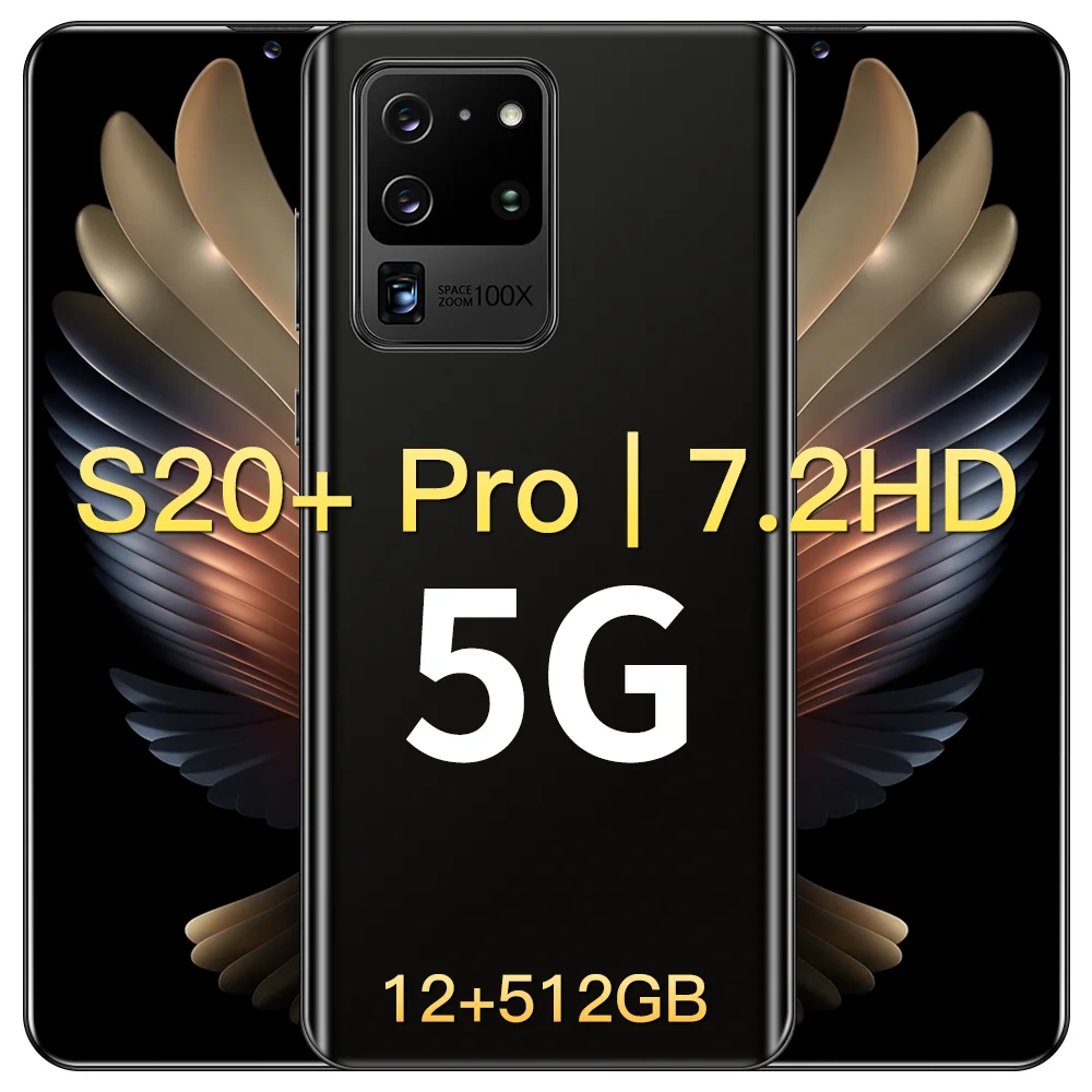 Горячая S20 + Pro 7,2 дюймов мобильный телефон Android 10,0 12 + 512 ГБ 5G смартфон MTK 6889 5800 мА/ч, Батарея 10 Core Dual SIM карты для мобильных телефонов|Защитные стёкла и плёнки| | АлиЭкспресс