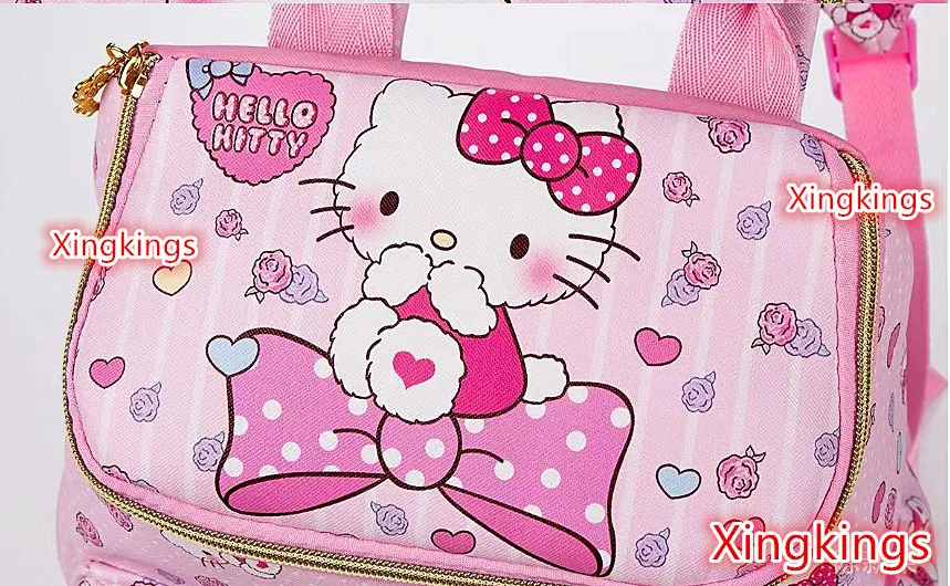 Hello kitty девочка школьная сумка Детский рюкзак сумка XK-3066