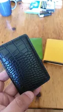 Cartera inteligente de aluminio para hombre y mujer, porta tarjetas Rfid, Mini billetera de Metal para tarjetas de crédito y negocios, 2021