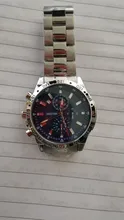 Belushi-Reloj de pulsera de lujo para hombre, cronógrafo de cuarzo, de acero inoxidable, Original