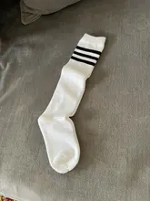 Calcetines de algodón transpirables con lazo para niñas, Primavera, otoño, invierno, a la rodilla, para la escuela