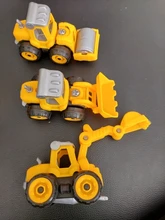 DIY desmontaje ingeniería coche de bloques de construcción educativos rompecabezas de juguete para niños tuerca Asamblea vehículo excavadora juguete de los niños