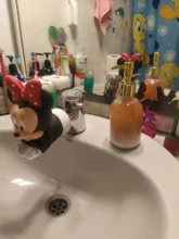 Plastic Soap Pump Liquid Lotion Gel Dispenser Replacement Jar Tube Tool Gold/Silver