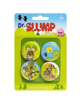 

▷ SET 4 PINS from DR. SLUMP