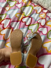Crystal Shoes Girls Sandals High-Heel Baby Little-Girl Princess Summer Children's New