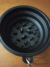 Tazón de comida lenta para perros, cuencos plegables de silicona para mascotas, tazón portátil de viaje para perros, plato de desarrollo interesante, 1000ML