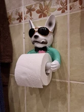 Spool-Device Paper-Holder Reel Hand-Tissue-Box Toilet Household Tray Resin Hygiene Dog-Style