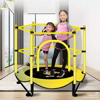 

Kids Trampoline For Jumping/ children trampoline Yellow