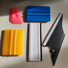 Kit de herramientas de envoltura de película de vinilo para coche, raspador de herramientas de ventana, parabrisas, accesorios para automóvil, 5 uds. Escobillas de coche