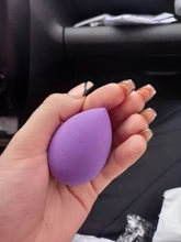 Esponja de maquillaje con gota de agua, esponja cosmética profesional para base de maquillaje, corrector, crema, licuadora, esponja de agua suave, venta al por mayor