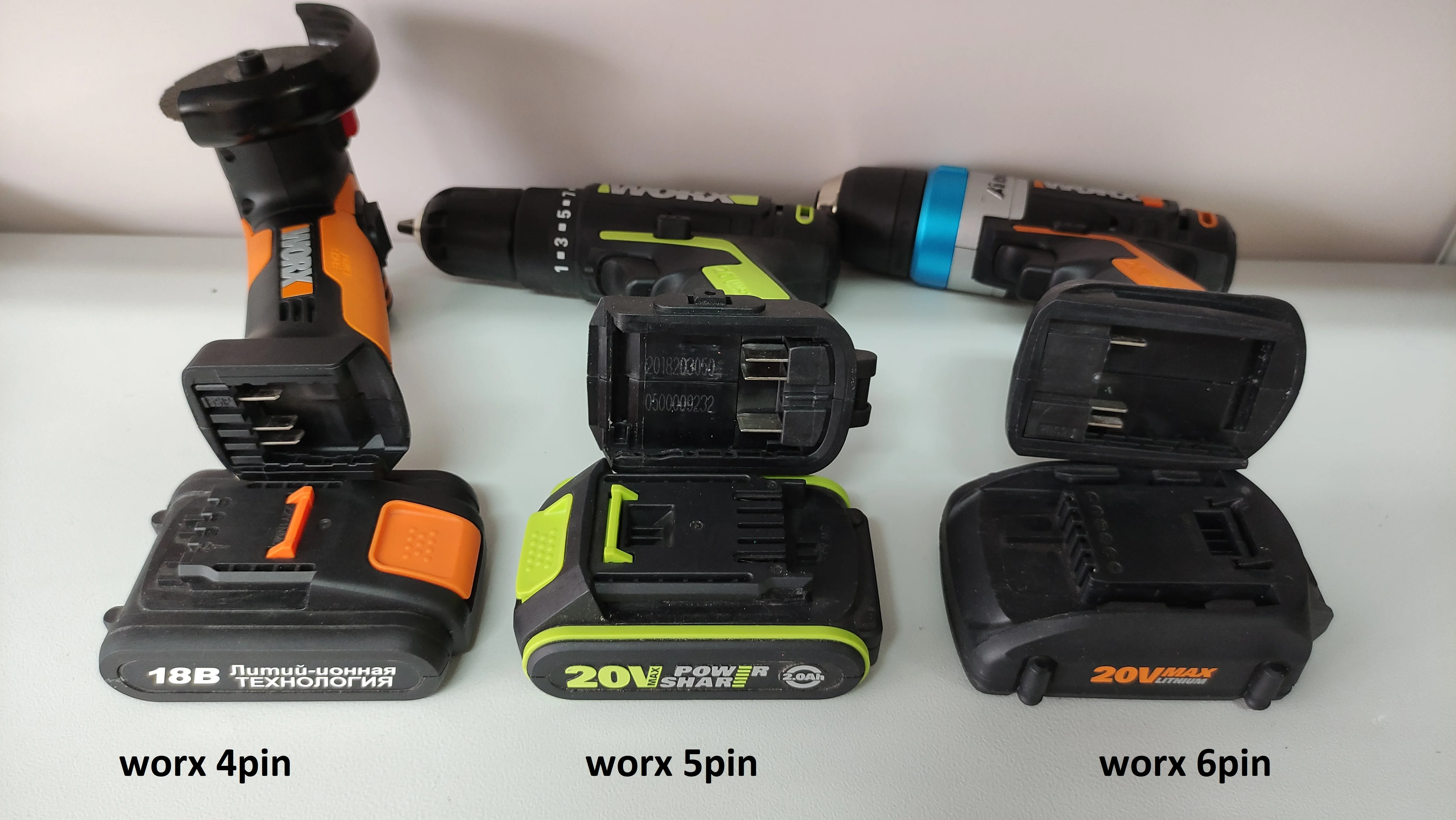 Black and Decker Battery Adapter to WORX – Power Tools Adapters