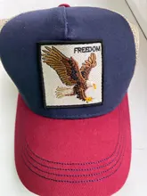 Gorra de béisbol con bordado de animales para hombre y mujer, gorro de béisbol con bordado de animales, estilo camionero, Hip Hop, unisex