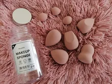 Esponja de maquillaje profesional, almohadillas cosméticas de varios tamaños para base correctora, crema, maquillaje suave, 2-8 Uds.