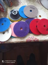 16 Uds almohadillas de pulido de diamante de 4 pulgadas 100mm húmedo/seco de piedra de granito de mármol pulido Uso de Set de discos