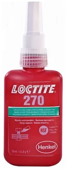 

Locite 270 threaded high strength retainer, 50 ml.