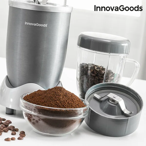 InnovaGoods One Touch Nutri-Blender с книгой рецептов 600 Вт Серый