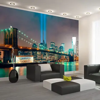 

Wall mural-Light of NYC - 250x175 cm