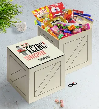 

Personalized Pharmacist Technician In Wooden Box Nostalgic Lezzetler Gift Seti-1