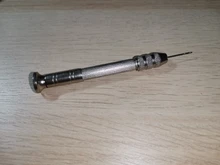 Mini taladro manual de aluminio de alta calidad con mandril sin llave + 10 Uds., broca helicoidal, herramientas rotativas de perforación para carpintería #279519