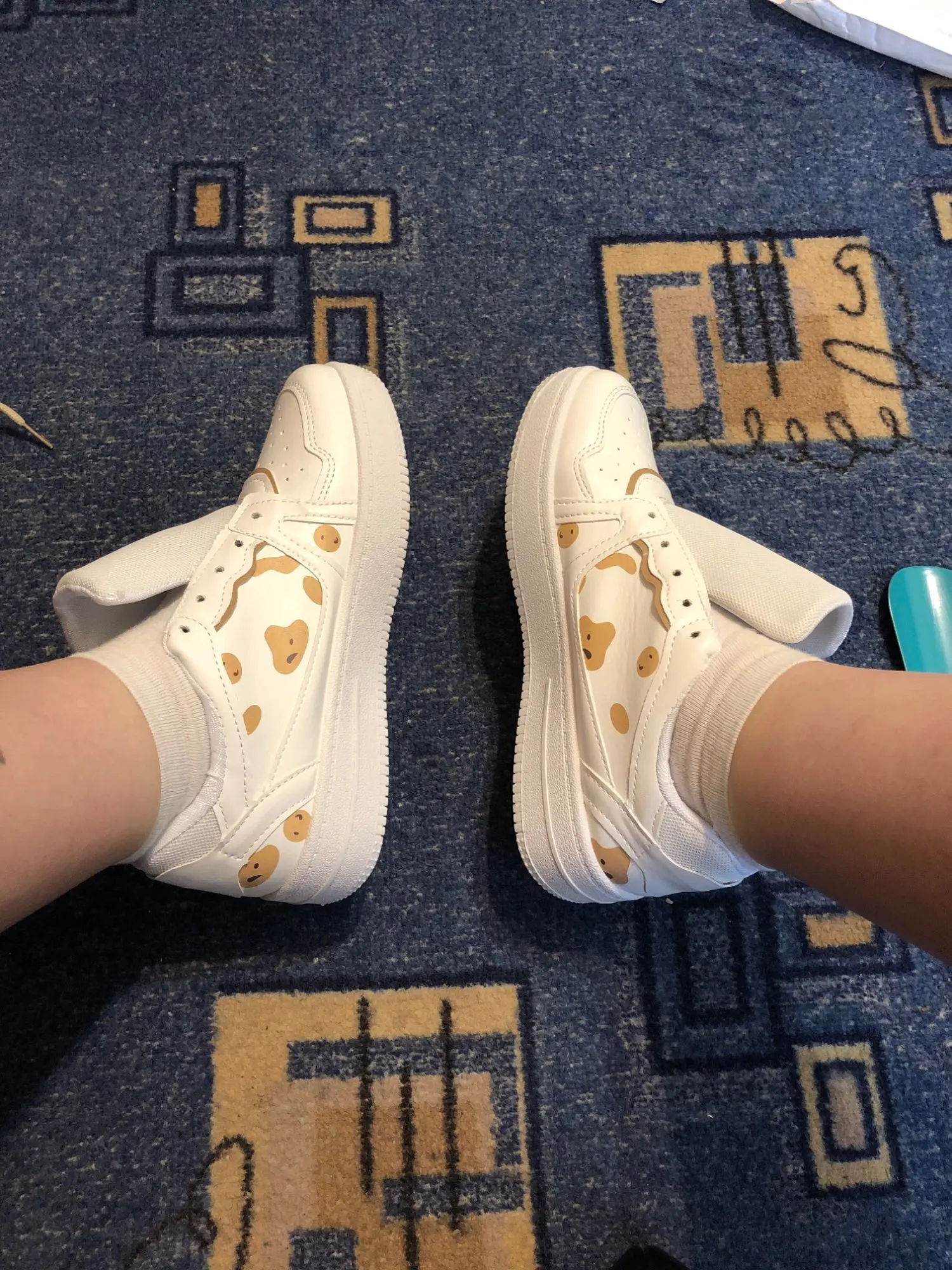 Kawaii cartoon beer sneakers
