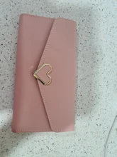Carteras largas de lujo con corazón de amor para mujer, tarjetero, cartera de mano para teléfono