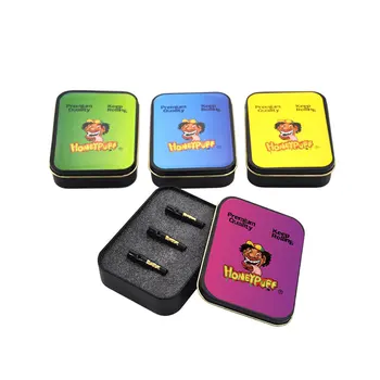 

3pcs/set Glass Cigarette Filter with Plastic Box Exquisite Tobacco Smoking Pipe Mouth Tips Cigaretter Holder with Packing Box
