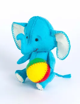 

Пфд-1055 set for making textile toys series Children 'слоник'