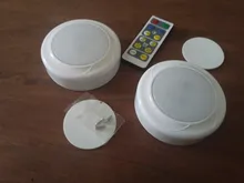 Under-Cabinets-Lights Wardrobe Sensor Led Dimmable Kitchen Touch Close Warm White Double-Color