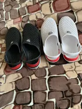 Sandalias de verano Unisex para mujer, zapatos de playa de secado rápido, suela gruesa, zuecos, chanclas