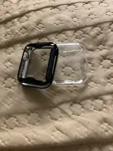 Funda para reloj para Apple Watch Serie 6 5 4 SE 3 42mm 38m 40mm 44mm TPU carcasa de pantalla Protector para iWatch 6 5 4 42mm