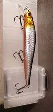 Floating Wobbler Crankbait-Tackle Fishing-Lure Minnow Hard-Bait Treble-Hooks Swimbait