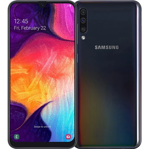 Смартфон SAMSUNG Galaxy A50 64Gb, SM-A505F, черный