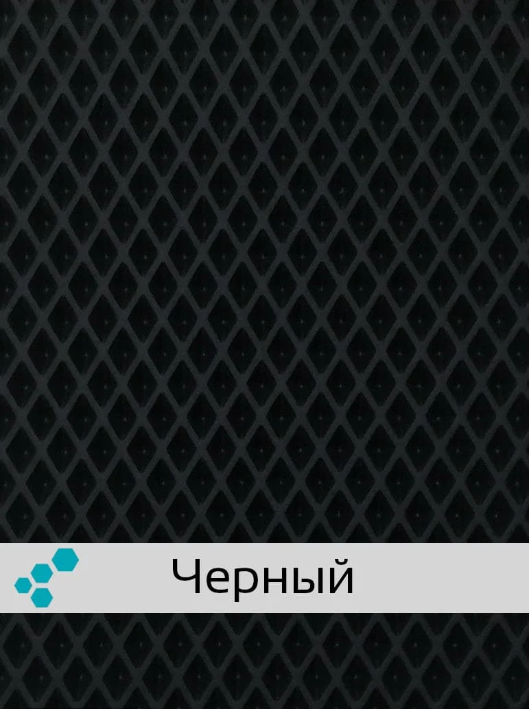 Автоковрики EVA на фольксваген поло седан 2010- для багажника / коврики Автомобильные ЭВА - Название цвета: Black