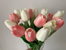 Artificial-Flower Tulip Gift Wedding-Decorative Real-Touch Home for 5/10/20pcs
