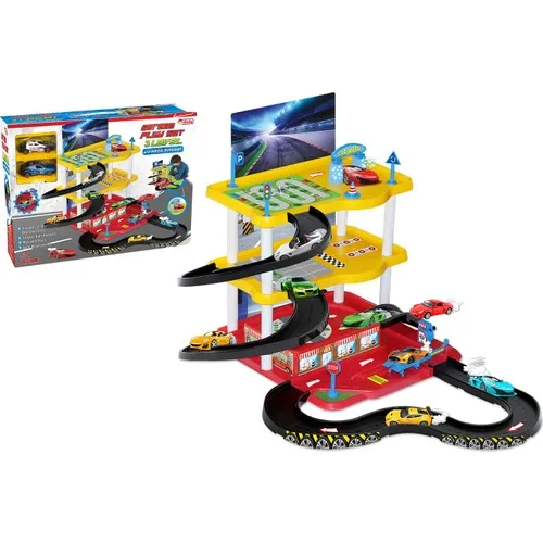 Grandpa 3 Layer Garage Play Set