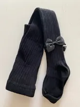 Medias de algodón para niña, princesa Bowknet, pantimedias de una pieza para niña, pantalones de bebé de primavera y otoño, medias de encaje